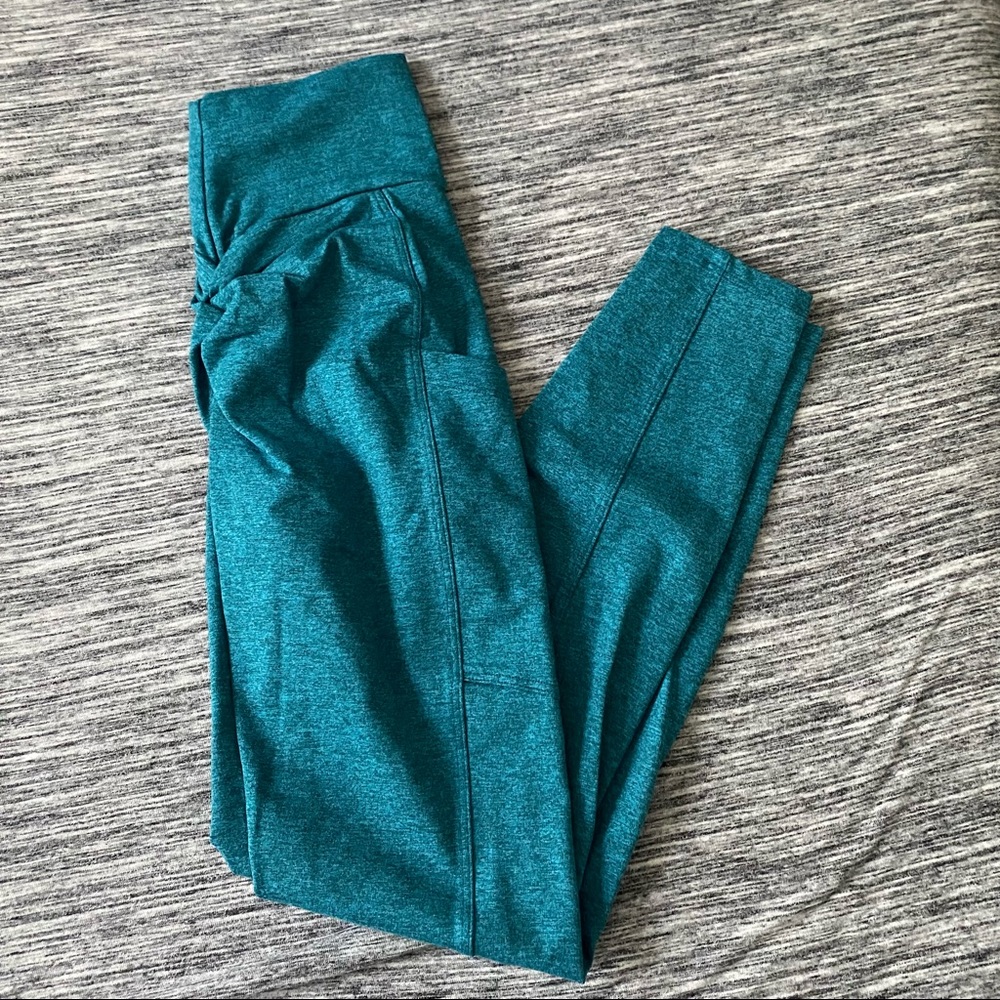 Teal High-Waist Performance Leggings